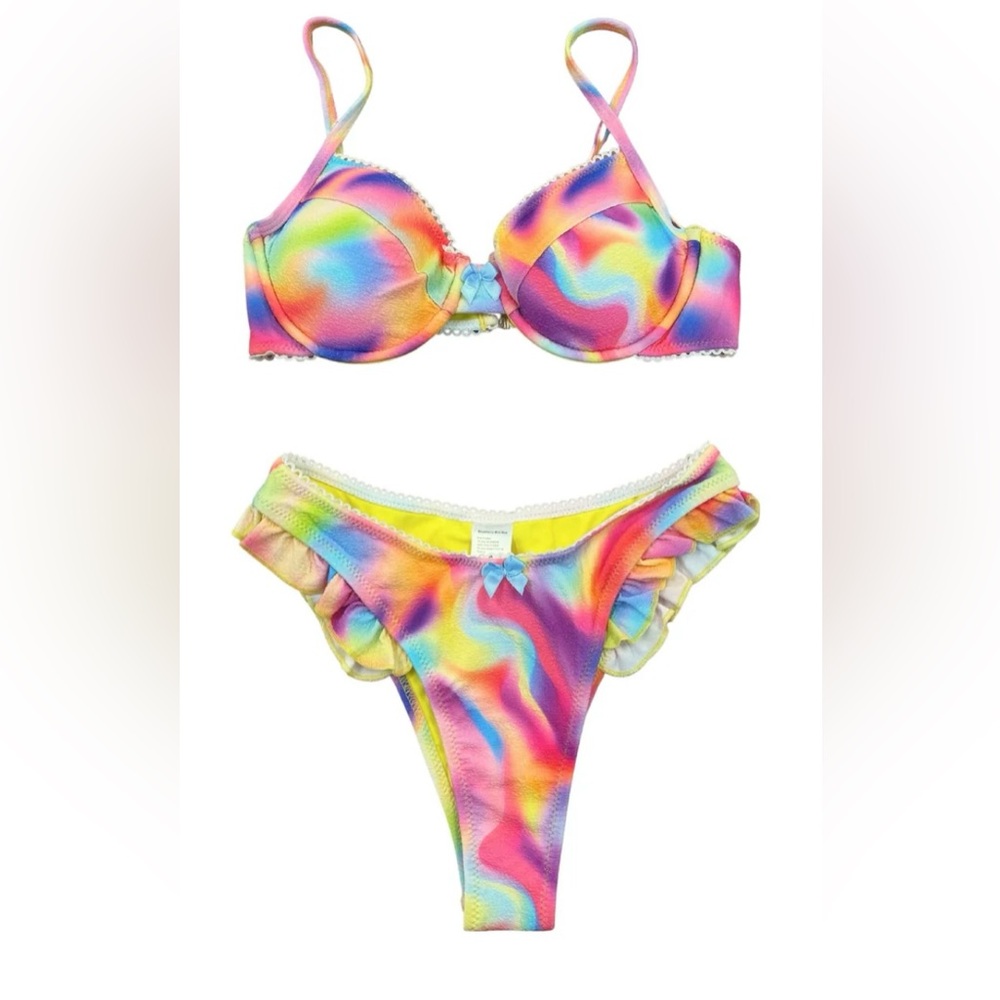 Strawberry Milk Mob Ice Cream Bandit Bikini set